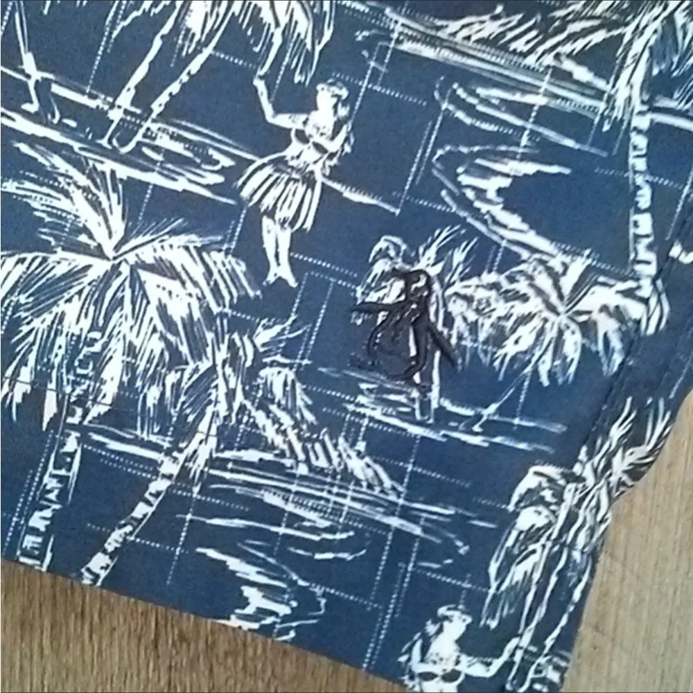 Original Penguin Hula Girl Swim Shorts